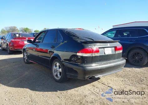 2000 Saab 9-3 Se from USA, damaged, VIN YS3DF58K5Y2015072